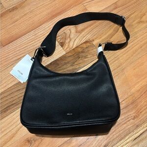 Co-Lab Black Leather Shoulder Bag